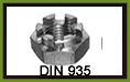 DIN 935 -Matice korunková 935